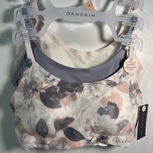 Danskin 3pc Super Soft Pull-on Bra Set. Removable Pads, Adjustable Straps